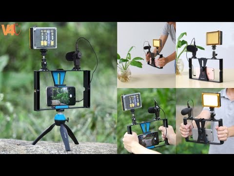 Make Professional Videos With Mobile - The Eazy Budget Guide | Puluz 4 in 1 Vlogging Rig with 96LEDs