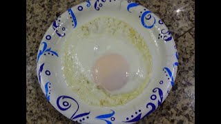 How to Cook The Perfect Microwave Egg in Just One Minute.