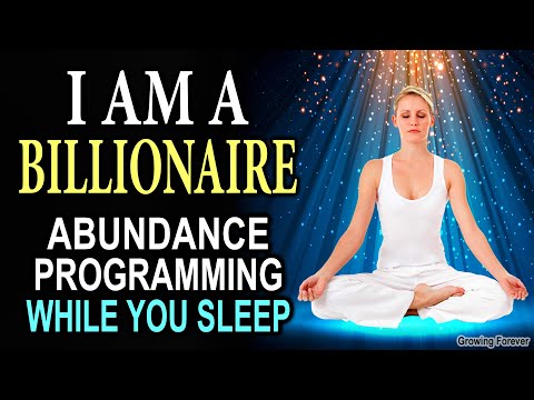 Sleep Programming for a Billion Dollar Mind ~ Manifest Wealth & Abundance Affirmations, Mind Power