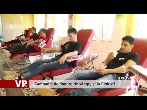 Campanie de donare de sânge, și la Ploiești