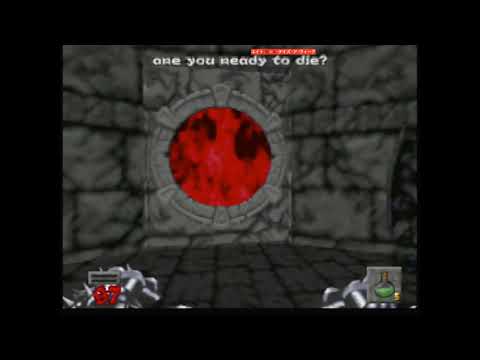 Hexen N64 with HDMI adapter