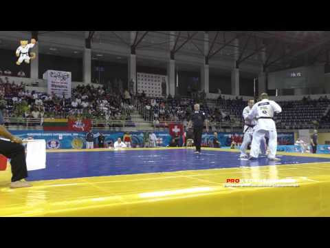 WKO EC 2016, 1/8 +85 Valeri Dimitrov (Bulgaria, aka) - Mateusz Kaptur (Poland)