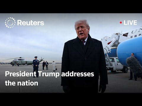 Video | LIVE: President Trump addresses the nation | REUTERS