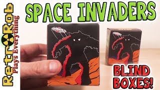 Taito Space Invaders Blind Box Mini-Figure Unboxing