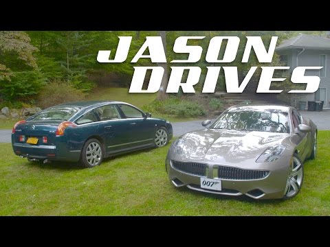 What It's Like To Drive The Two Weirdest Luxury Cars In America Right Now | Jason Drives