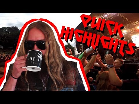 🛫Jet Lagged Festival Highlights 2017. MetalDays, Wacken and Bloodstock🛬