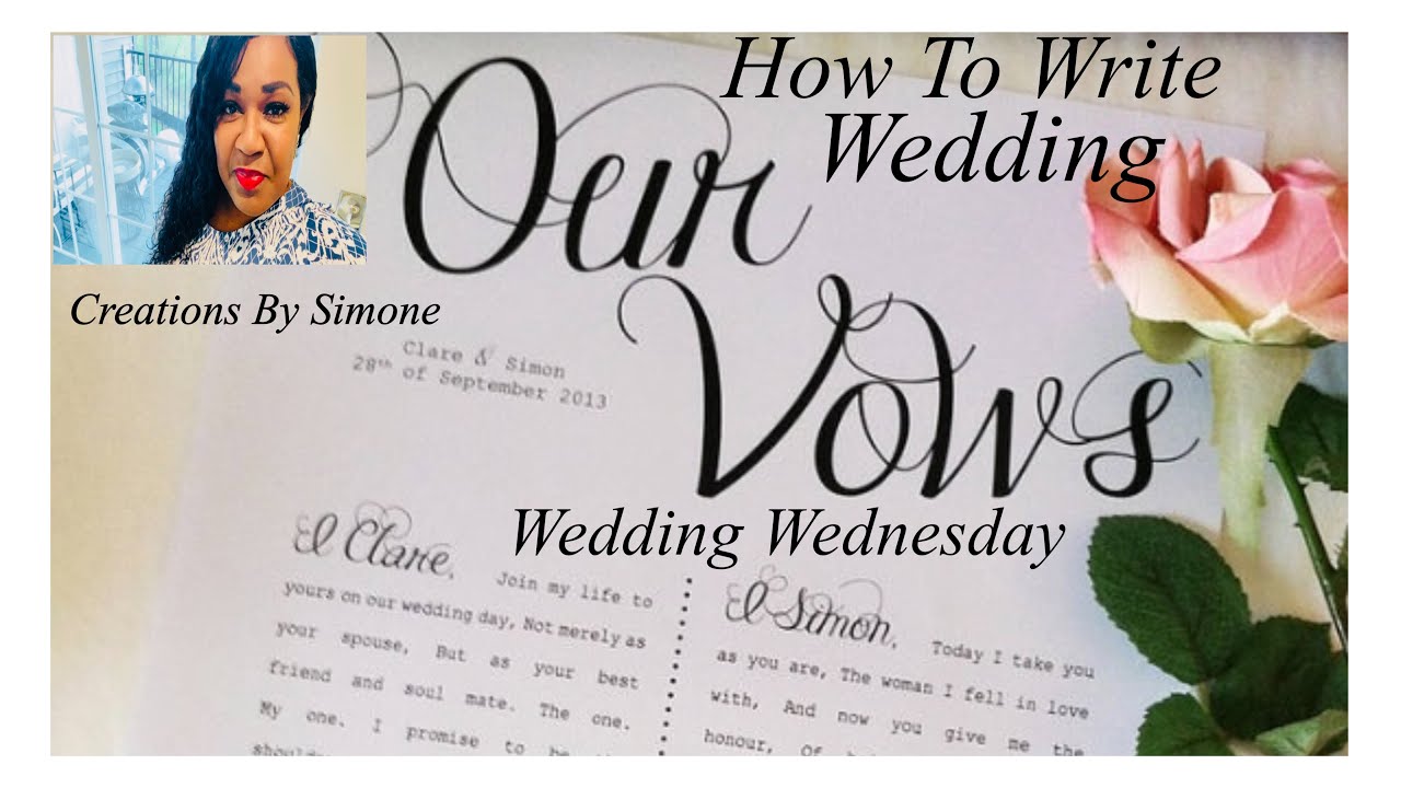 THE TOP FIVE TIPS ON WRITING    📝YOUR OWN WEDDING 💍VOWS