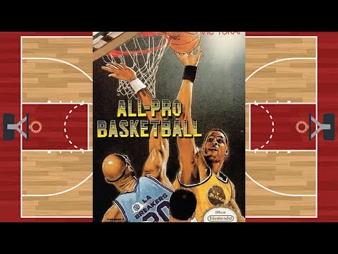 All-Pro Basketball - NES Gameplay