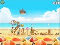 Official Angry Birds Rio Walkthrough Beach Volley 5 9