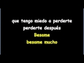 Andrea Bocelli - Besame Mucho Karaoke 