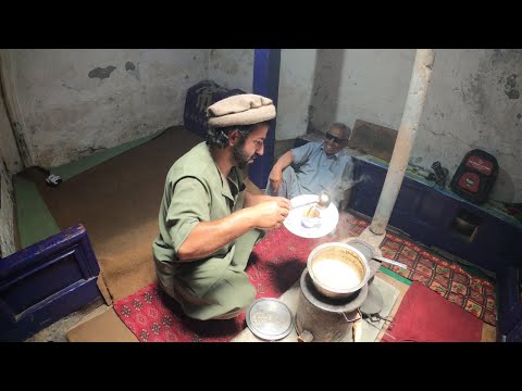 Milk Tea in Traditional house | Hunza, Gilgit Baltistan Pakistan