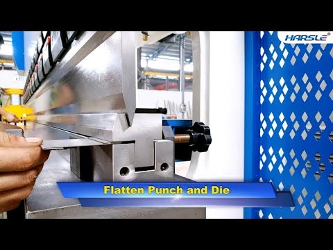 HARSLE NC Hydraulic Press Brake Machine with E21, 80T3200 hemming punch and die