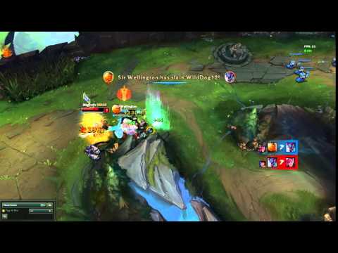 Xin Zhao 1v2ing Garen and Trundle