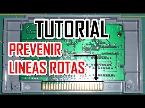 Prevenir Lineas Rotas en Cartuchos de Snes y Nes