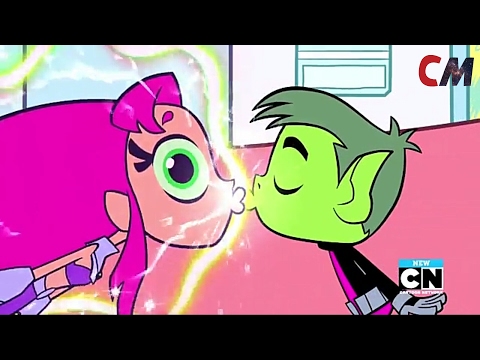 Teen Titans Go! The Inner Beauty of a Cactus  Star fire Kisses Beast Boy