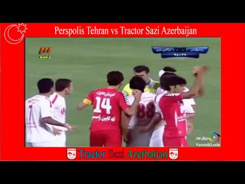 Tractor Sazi Azerbaijan vs Perspolis Tehran 2013 / 2014 Highlights