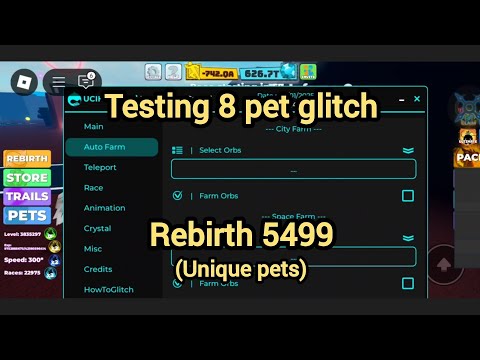 8 pet glitch | legends of speed 2025
