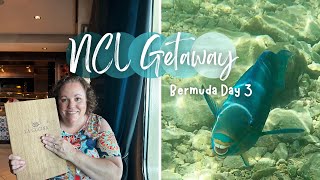NCL Getaway: Snorkeling with Parrotfish & Our Last Day in Bermuda 🐠🏝️