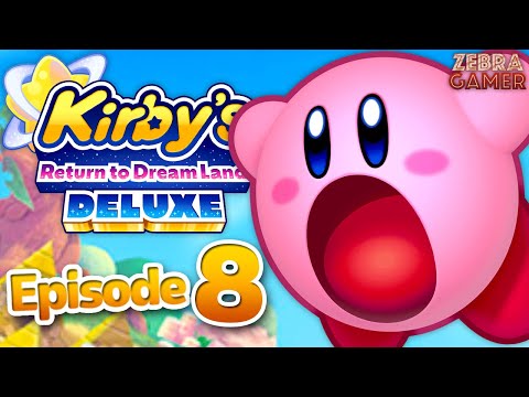 Kirby's Return to Dream Land Deluxe Gameplay Walkthrough Part 8 - Ability Challenges Story Mode 100%