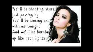 Download lagu Demi Lovato Neon Lights Lyrics....mp3