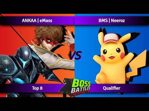 ANKAA | eMass (Joker/Dark Samus) vs BMS | Neeroz (Pikachu) - Top 8 Qualifier - BOSS BATTLES: TR