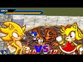 Sonic Battle Super Sonic VS Super Amy Mod