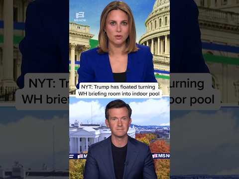 NYT: Trump has floated turning WH briefing room into indoor pool