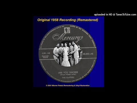The Platters (1958) – Are You Sincere? [Remastered]