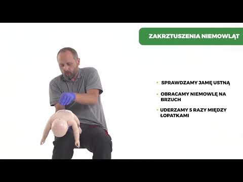 Zakrztuszenia u niemowląt - PIERWSZA POMOC PRZEDMEDYCZNA