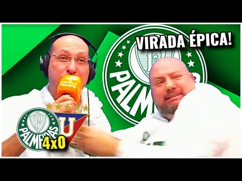 REAÇÃO DA ENERGIA 97! NARRAÇÃO DOS GOLS DE PALMEIRAS 4 X 0 LDU | PALMEIRAS NA FINAL DA LIBERTADORES