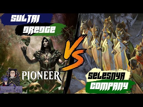 Sultai Dredge vs Selesyna Company - MTG Pioneer