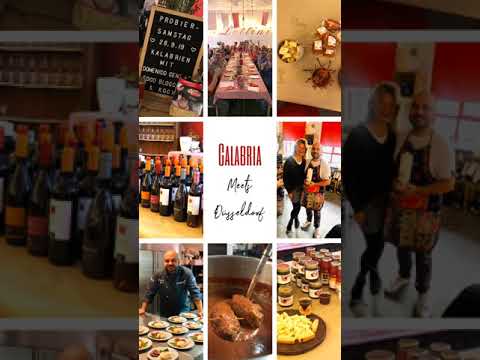 Kalabrien zu Gast in Düsseldorf / Lettinis mit Koch & Blogger Domenico Gentile