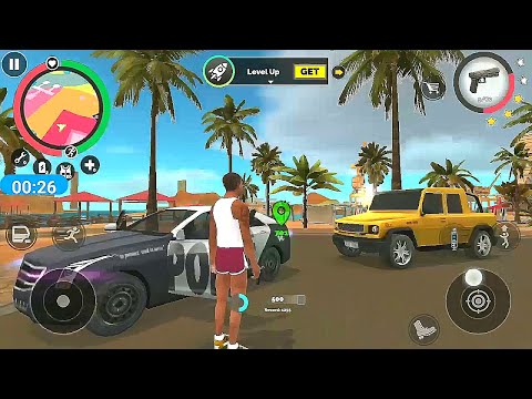 Vegas Crime Simulator -26- Super Gangster Crime Hero Gameplay 2023 Open World Game for Android Ios