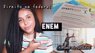 COMO ESTUDEI PRA PASSAR EM DIREITO PELO ENEM