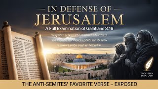 Defending Jeruslame (Part 1) Does Gal 3:16 prove that The Church replaced Natural ISrael?