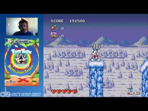 CRG'S RETRO QUEST: Tiny Toon Adventures: Buster's Hidden Treasure (Genesis) - Part 5