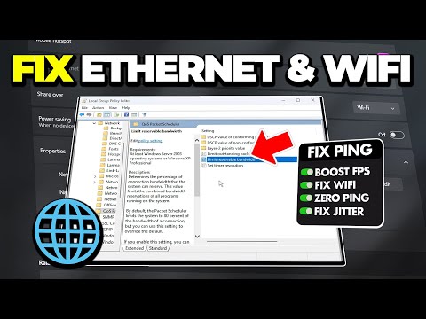 Fix High Ping & Packet Loss – Best Internet Adapter Optimization!
