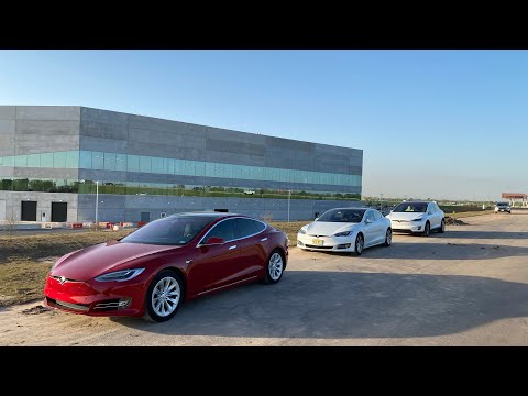 Tesla Gigafactory Austin Drive - April 6th, 2022