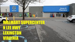Walmart in Lexington Virginia