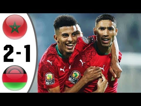 Morocco vs Malawi (2-1) Achraf Hakimi Goal & All Goals Highlights 2022