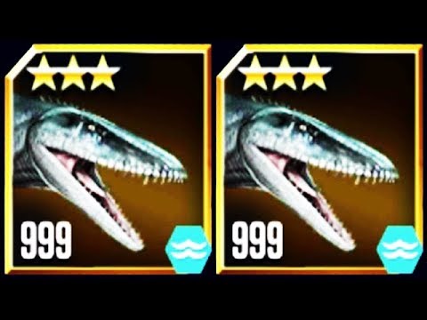 LEVEL 999 MOSASAURUS (JURASSIC WORLD)