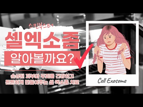 쉽게 알아보는,셀 엑소좀에 대해서 알아볼까요?ㅣ손상된 두피를 건강하고 튼튼하게ㅣ줄기세포 #두피치료