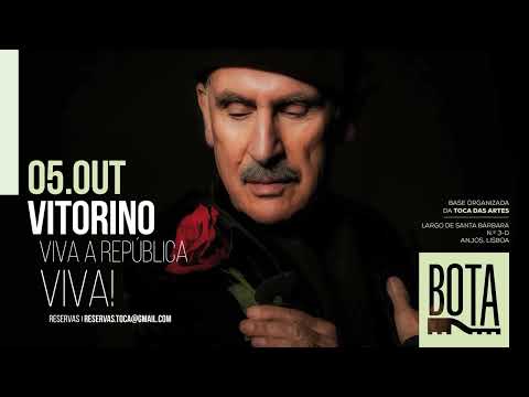 Vitorino ao vivo no BOTA