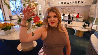 I Stayed at the CROCKFORDS Luxury Hotel in Las Vegas!