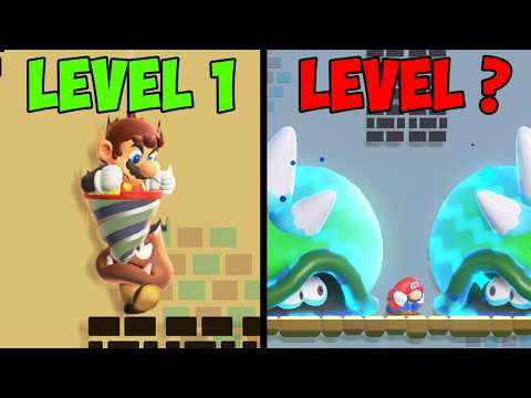 Escaping 100 LAYERS of ENEMIES in Mario