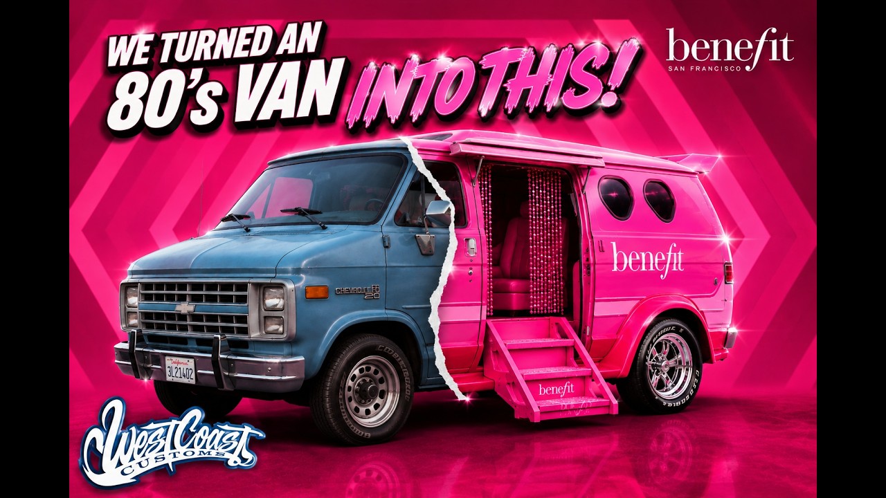 We Turned an 80's Van into This