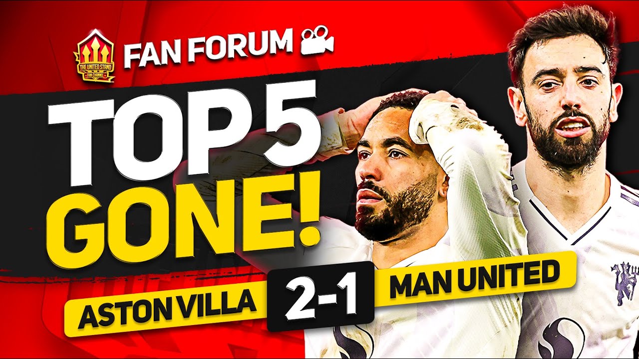UNITED IN CRISIS!? Aston Villa 2-1 Man United | LIVE Fan's Forum