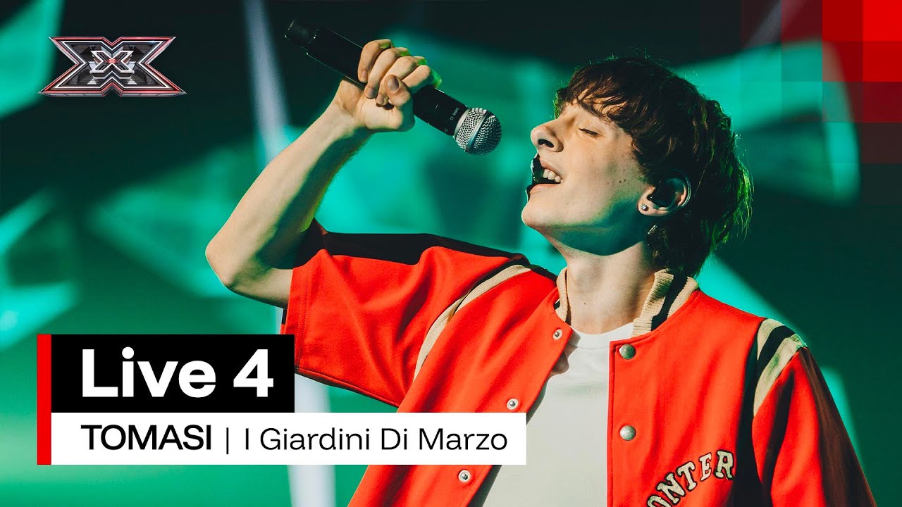 Tomasi sings "I giardini di marzo" by Lucio Battisti | X Factor 2025 Live 4