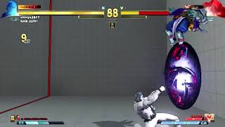 Street fighter V  perfect KO (UrienvsDhalsim）