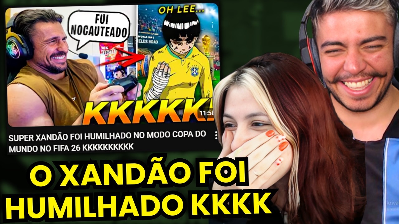 SUPER XANDÃO FOI HUMILHADO NO MODO COPA DO MUNDO NO FIFA 26 KKKKKKKKKK | REACT
